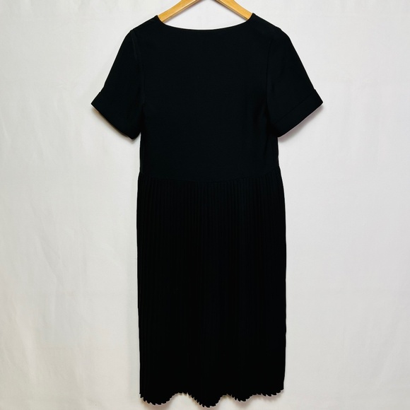 NWT Kenzo Paris Pleated Dress in Black, Women's Size XS / 34 - Picture 6 of 11